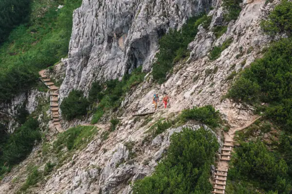 Wanderweg in den Bergen