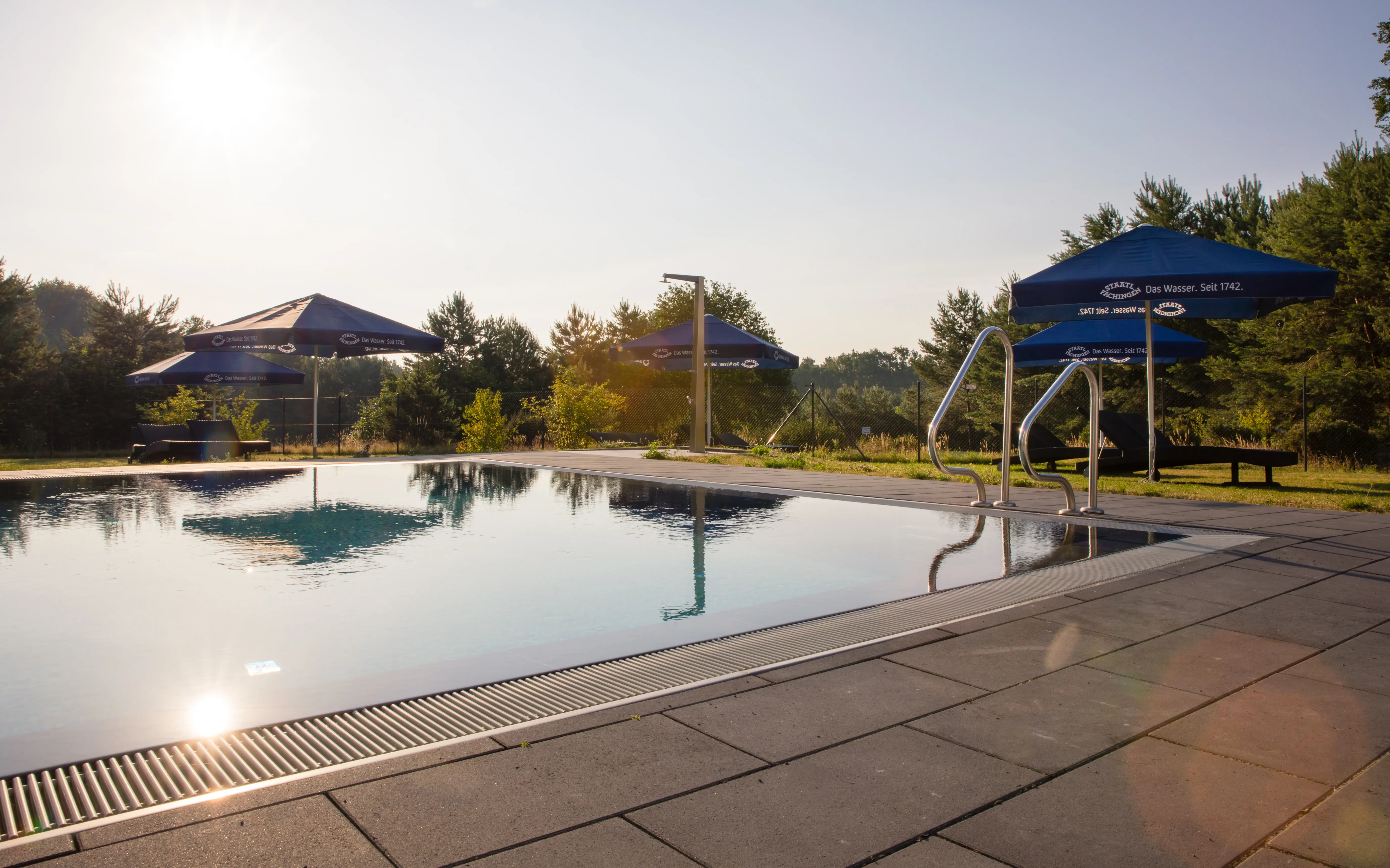 Piscina all'aperto presso l'aja Bad Saarow