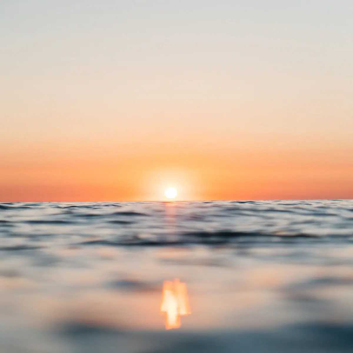 Sonnenuntergang Sonnenuntergang über dem Ozean