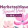 Pinkfarbene Blume auf weißem Hintergrund.