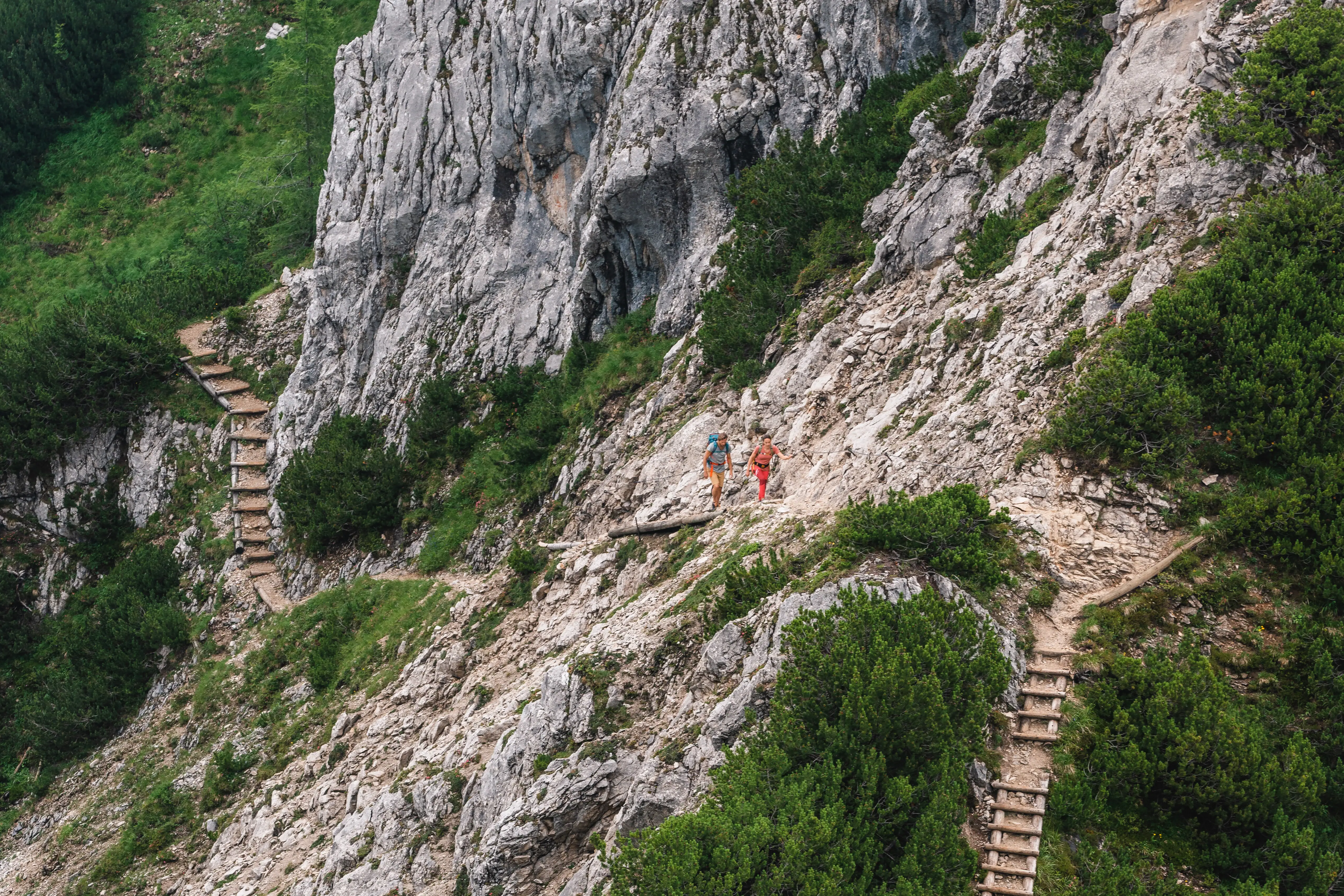 Wanderweg in den Bergen