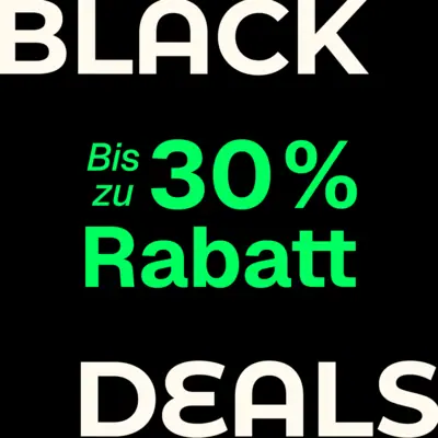 BLACK Bis zu 30% Rabatt DEALS