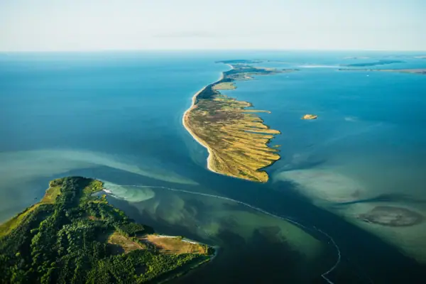 Inselrundflug Nordperd von oben