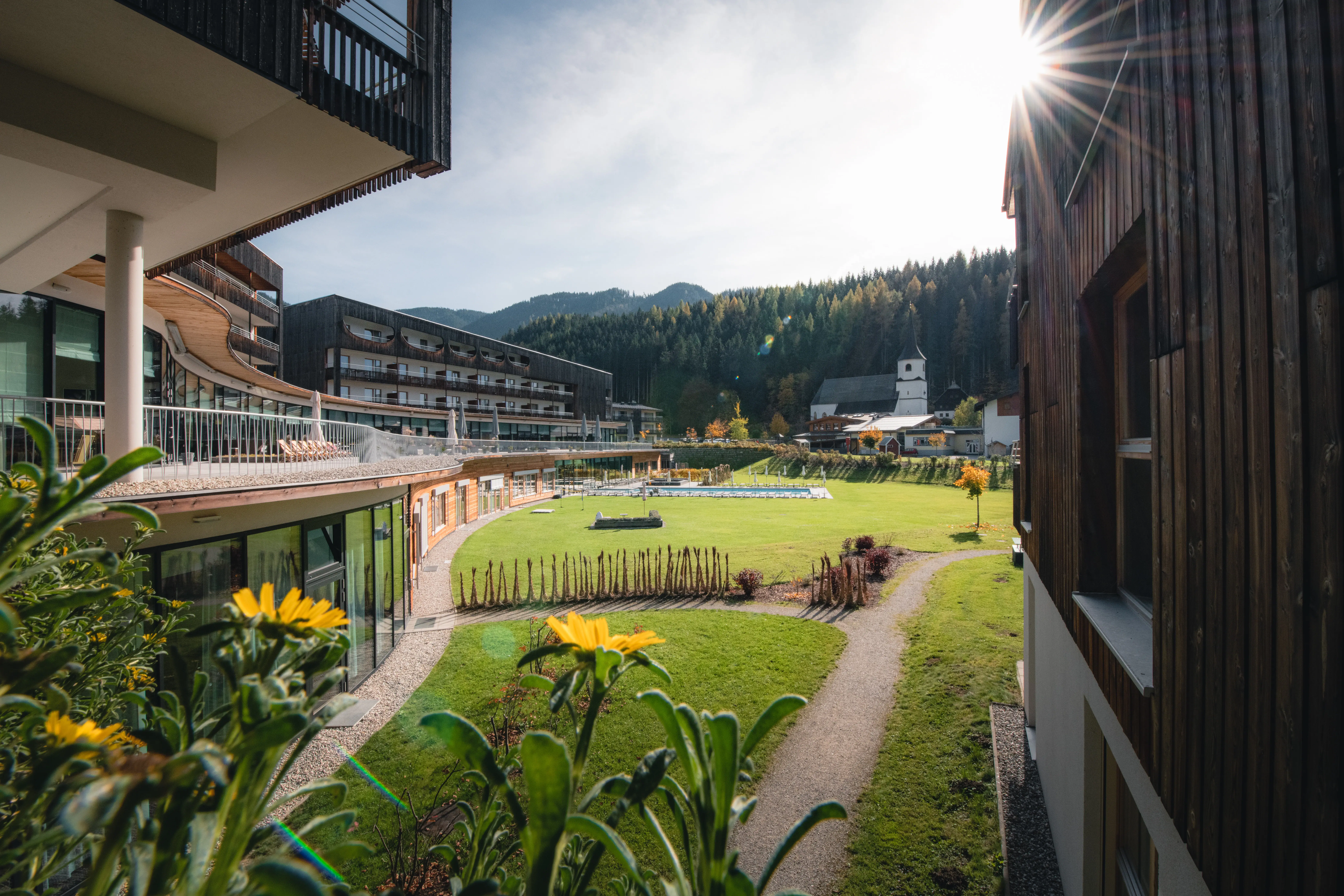 aja Bergresort Werfenweng Haus mit Garten