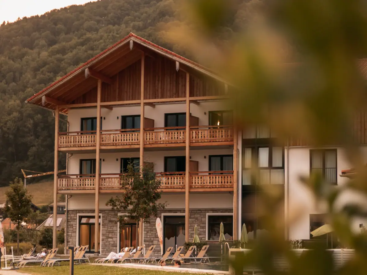 aja Hotel in Ruhpolding Außenansicht